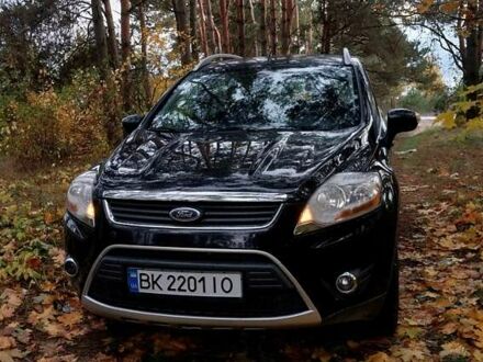 Форд Куга 2009 в Березно на Automoto.ua Черный Форд Куга, объемом двигателя 2 л и пробегом 219 тыс. км за 9800 $, фото 1 на Automoto.ua