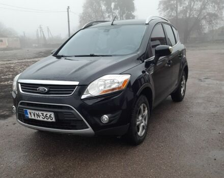 Черный Форд Куга, объемом двигателя 2 л и пробегом 270 тыс. км за 5300 $, фото 1 на Automoto.ua