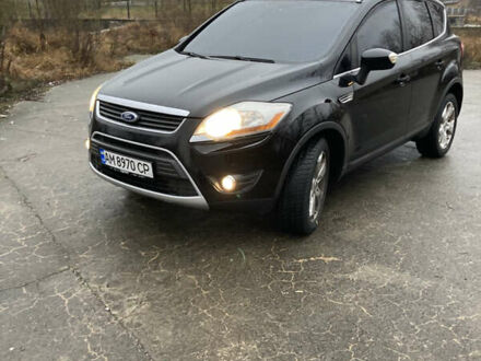 Чорний Форд Куга, об'ємом двигуна 2 л та пробігом 203 тис. км за 9800 $, фото 1 на Automoto.ua