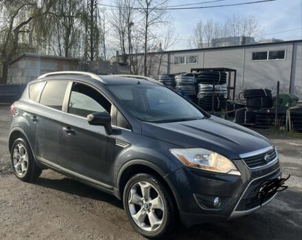 Черный Форд Куга, объемом двигателя 2 л и пробегом 107 тыс. км за 3400 $, фото 1 на Automoto.ua