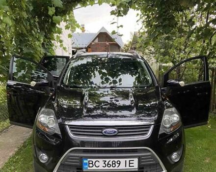 Черный Форд Куга, объемом двигателя 2 л и пробегом 287 тыс. км за 9500 $, фото 1 на Automoto.ua