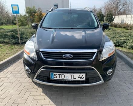 Черный Форд Куга, объемом двигателя 2 л и пробегом 200 тыс. км за 5000 $, фото 1 на Automoto.ua