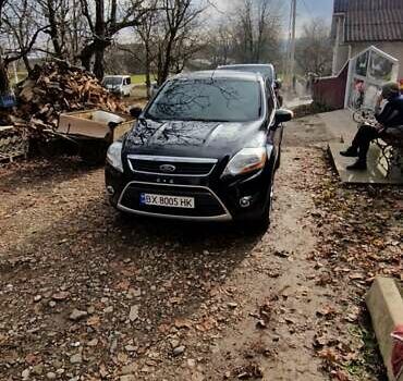 Чорний Форд Куга, об'ємом двигуна 2 л та пробігом 169 тис. км за 10300 $, фото 1 на Automoto.ua