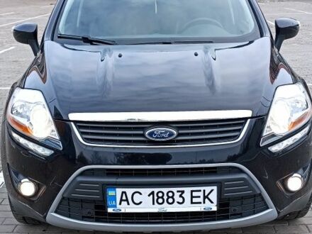 Черный Форд Куга, объемом двигателя 2 л и пробегом 290 тыс. км за 10000 $, фото 1 на Automoto.ua