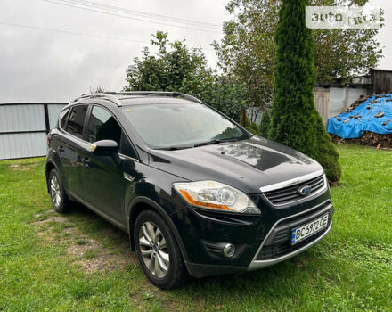 Черный Форд Куга, объемом двигателя 2 л и пробегом 170 тыс. км за 10500 $, фото 1 на Automoto.ua