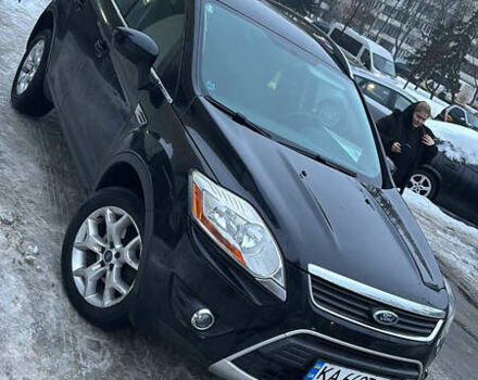Черный Форд Куга, объемом двигателя 2 л и пробегом 275 тыс. км за 8700 $, фото 1 на Automoto.ua