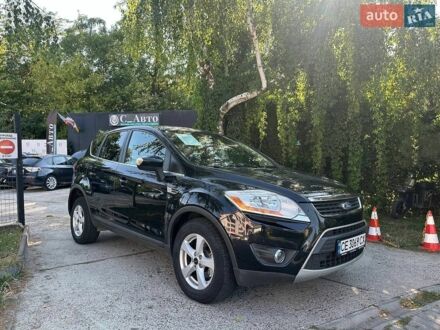Чорний Форд Куга, об'ємом двигуна 2 л та пробігом 260 тис. км за 9300 $, фото 1 на Automoto.ua
