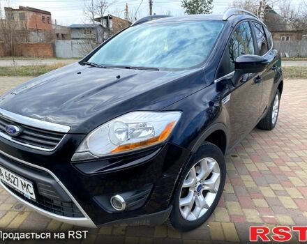 Черный Форд Куга, объемом двигателя 2 л и пробегом 278 тыс. км за 8500 $, фото 1 на Automoto.ua