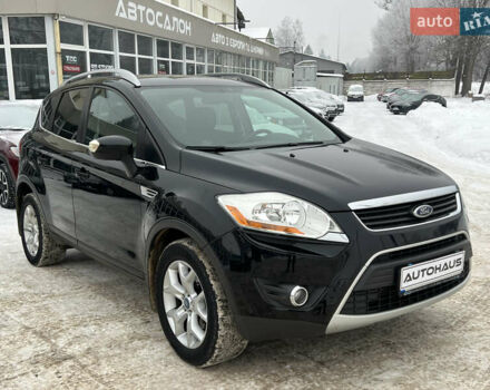 Черный Форд Куга, объемом двигателя 2 л и пробегом 140 тыс. км за 9900 $, фото 1 на Automoto.ua