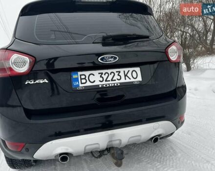 Черный Форд Куга, объемом двигателя 2 л и пробегом 260 тыс. км за 11800 $, фото 1 на Automoto.ua