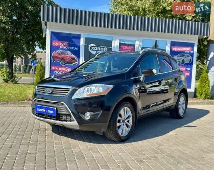 Чорний Форд Куга, об'ємом двигуна 2 л та пробігом 173 тис. км за 9500 $, фото 1 на Automoto.ua