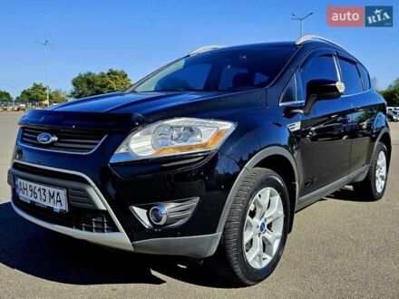 Чорний Форд Куга, об'ємом двигуна 2 л та пробігом 180 тис. км за 10500 $, фото 1 на Automoto.ua