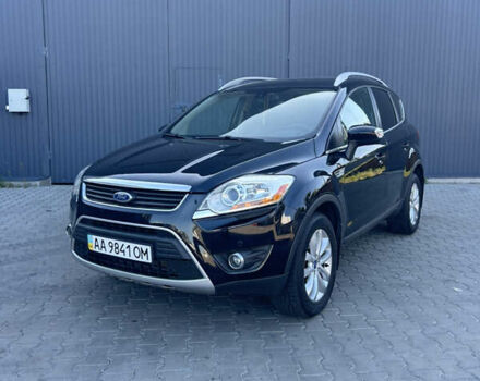Чорний Форд Куга, об'ємом двигуна 2 л та пробігом 220 тис. км за 9850 $, фото 1 на Automoto.ua