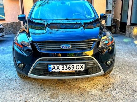 Чорний Форд Куга, об'ємом двигуна 2 л та пробігом 185 тис. км за 12600 $, фото 1 на Automoto.ua