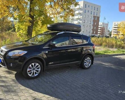 Черный Форд Куга, объемом двигателя 2 л и пробегом 198 тыс. км за 10500 $, фото 1 на Automoto.ua