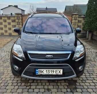 Черный Форд Куга, объемом двигателя 2 л и пробегом 187 тыс. км за 10500 $, фото 1 на Automoto.ua