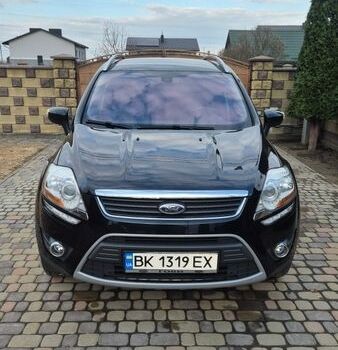 Черный Форд Куга, объемом двигателя 2 л и пробегом 187 тыс. км за 10500 $, фото 1 на Automoto.ua
