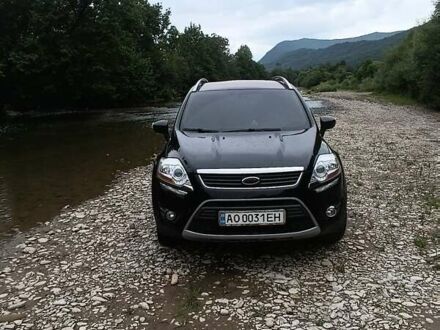 Форд Куга 2012 у Ужгороді на Automoto.ua Чорний Форд Куга, об'ємом двигуна 2 л та пробігом 200 тис. км за 13000 $, фото 1 на Automoto.ua