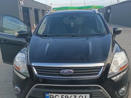 Чорний Форд Куга, об'ємом двигуна 2 л та пробігом 223 тис. км за 10700 $, фото 1 на Automoto.ua