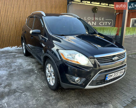 Черный Форд Куга, объемом двигателя 2 л и пробегом 174 тыс. км за 11399 $, фото 1 на Automoto.ua
