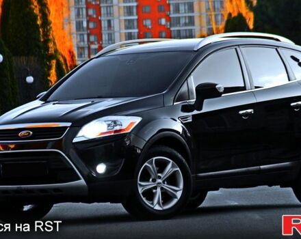 Черный Форд Куга, объемом двигателя 2 л и пробегом 135 тыс. км за 11450 $, фото 1 на Automoto.ua