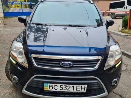 Черный Форд Куга, объемом двигателя 2 л и пробегом 191 тыс. км за 11200 $, фото 1 на Automoto.ua