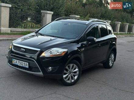 Форд Куга 2012 у Умани на Automoto.ua Чорний Форд Куга, об'ємом двигуна 2 л та пробігом 215 тис. км за 10450 $, фото 1 на Automoto.ua