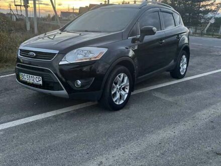Черный Форд Куга, объемом двигателя 2 л и пробегом 182 тыс. км за 9500 $, фото 1 на Automoto.ua