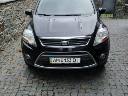 Чорний Форд Куга, об'ємом двигуна 2 л та пробігом 101 тис. км за 12500 $, фото 1 на Automoto.ua