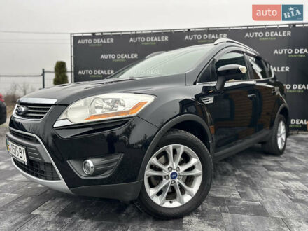 Чорний Форд Куга, об'ємом двигуна 2 л та пробігом 155 тис. км за 12500 $, фото 1 на Automoto.ua