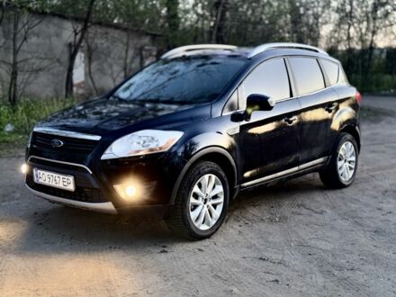 Форд Куга 2012 у Золотоноше на Automoto.ua Чорний Форд Куга, об'ємом двигуна 2 л та пробігом 120 тис. км за 7000 $, фото 1 на Automoto.ua