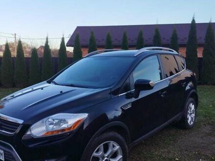 Черный Форд Куга, объемом двигателя 2 л и пробегом 219 тыс. км за 12530 $, фото 1 на Automoto.ua