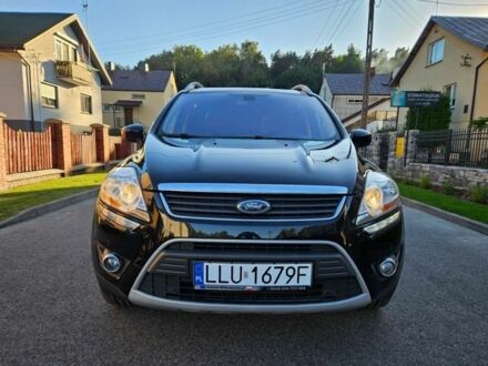 Черный Форд Куга, объемом двигателя 2 л и пробегом 197 тыс. км за 8000 $, фото 1 на Automoto.ua