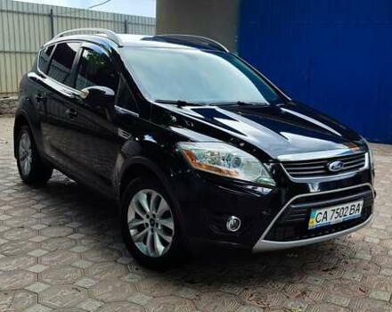 Черный Форд Куга, объемом двигателя 2 л и пробегом 245 тыс. км за 10300 $, фото 1 на Automoto.ua