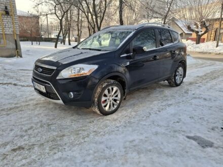 Черный Форд Куга, объемом двигателя 2.5 л и пробегом 216 тыс. км за 8200 $, фото 1 на Automoto.ua