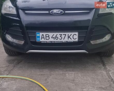 Черный Форд Куга, объемом двигателя 2 л и пробегом 175 тыс. км за 11000 $, фото 1 на Automoto.ua
