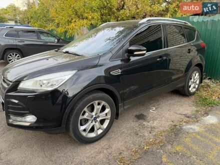 Чорний Форд Куга, об'ємом двигуна 2 л та пробігом 222 тис. км за 11599 $, фото 1 на Automoto.ua