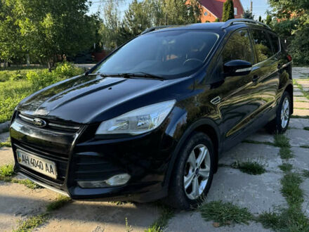 Черный Форд Куга, объемом двигателя 2 л и пробегом 198 тыс. км за 13500 $, фото 1 на Automoto.ua