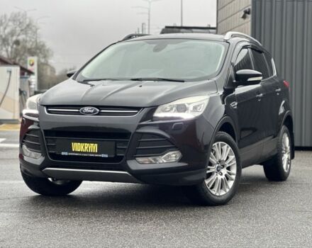 Черный Форд Куга, объемом двигателя 2 л и пробегом 155 тыс. км за 14500 $, фото 1 на Automoto.ua