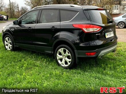 Форд Куга 2013 у Славянске на Automoto.ua Чорний Форд Куга, об'ємом двигуна 2 л та пробігом 117 тис. км за 14100 $, фото 1 на Automoto.ua