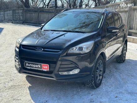 Форд Куга 2013 в Киеве на Automoto.ua Черный Форд Куга, объемом двигателя 2 л и пробегом 315 тыс. км за 12990 $, фото 1 на Automoto.ua