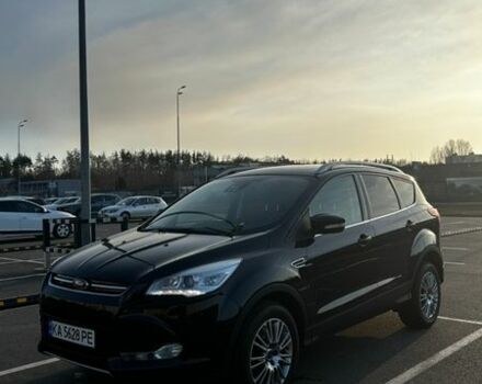 Черный Форд Куга, объемом двигателя 1.6 л и пробегом 187 тыс. км за 12500 $, фото 1 на Automoto.ua