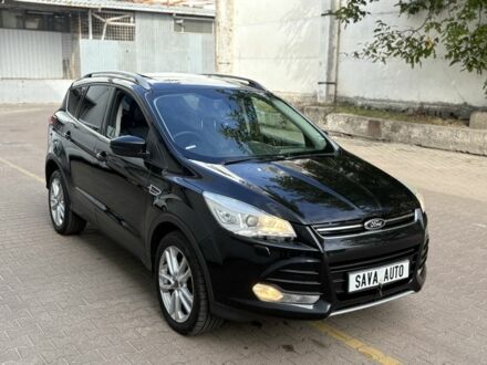 Черный Форд Куга, объемом двигателя 2 л и пробегом 137 тыс. км за 5300 $, фото 1 на Automoto.ua