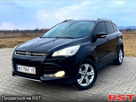 Форд Куга 2013 в Тячеве на Automoto.ua Черный Форд Куга, объемом двигателя 20 л и пробегом 330 тыс. км за 12000 $, фото 1 на Automoto.ua