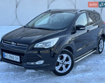 Черный Форд Куга, объемом двигателя 2 л и пробегом 199 тыс. км за 11150 $, фото 1 на Automoto.ua