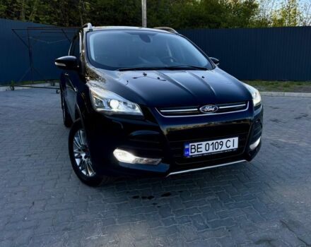 Чорний Форд Куга, об'ємом двигуна 2 л та пробігом 122 тис. км за 14192 $, фото 1 на Automoto.ua