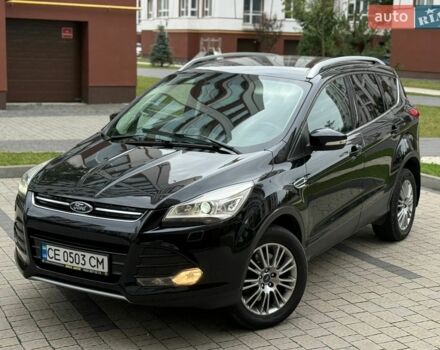 Чорний Форд Куга, об'ємом двигуна 2 л та пробігом 222 тис. км за 12750 $, фото 1 на Automoto.ua