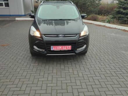 Черный Форд Куга, объемом двигателя 2 л и пробегом 166 тыс. км за 14500 $, фото 1 на Automoto.ua