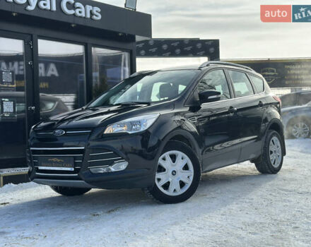 Черный Форд Куга, объемом двигателя 2 л и пробегом 87 тыс. км за 14500 $, фото 1 на Automoto.ua