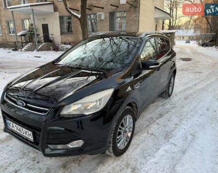 Черный Форд Куга, объемом двигателя 2 л и пробегом 219 тыс. км за 15200 $, фото 1 на Automoto.ua